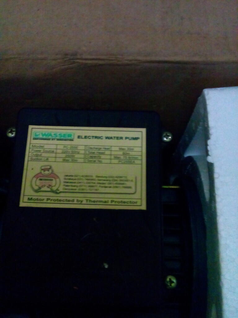 di jual jet pump wasser pake tabung