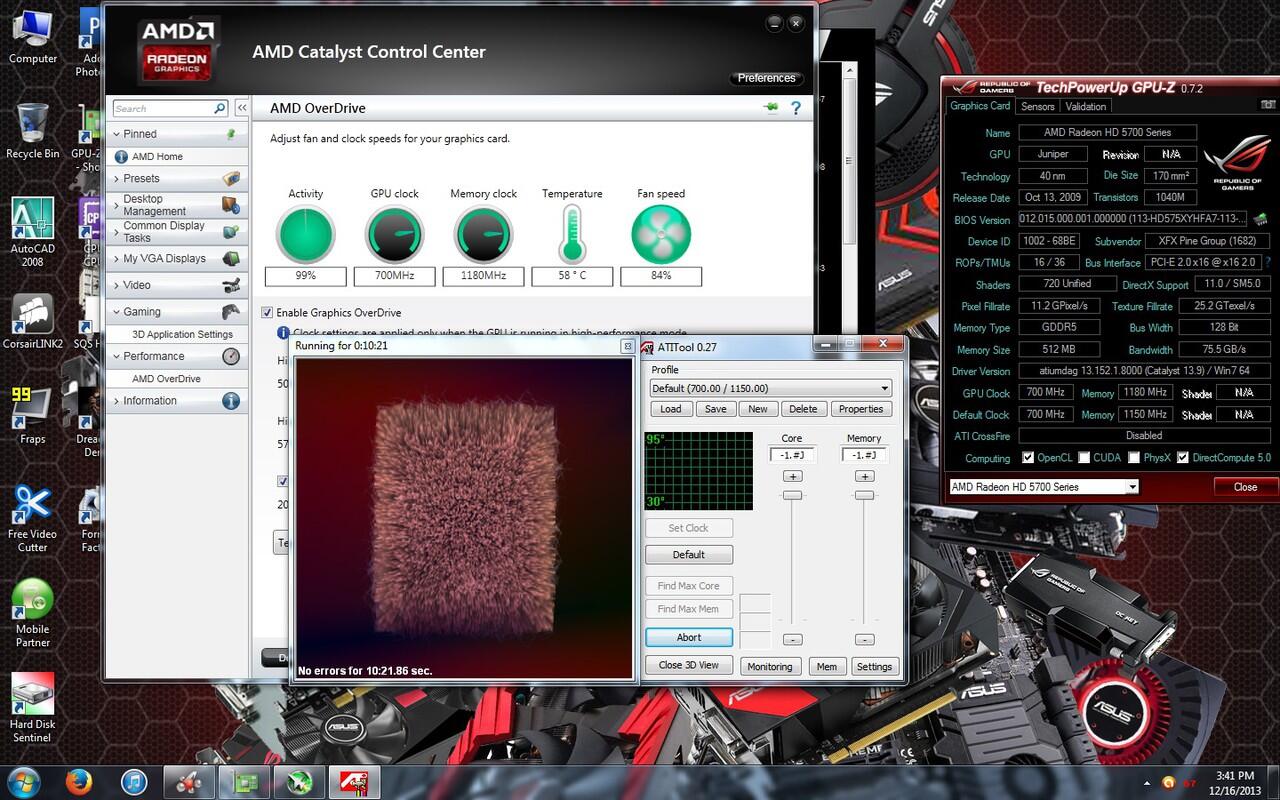 JUAL Sepasang HD 5750 ASUS FEAT XFX