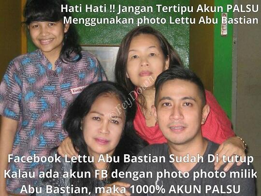 Lettu Abu Bastian Palsu Gentayangan di Sosial Media
