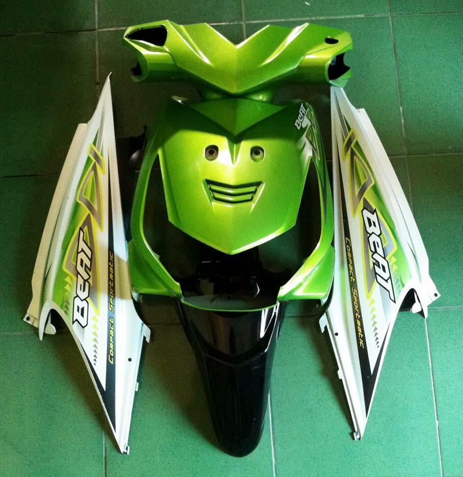 Terjual Cover Body  full  lampu depan belakang motor  