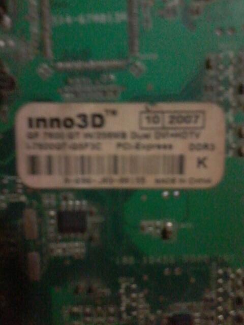 VGA DDR3 MURAH PCI-E 256 128BIT 7600GT cek....