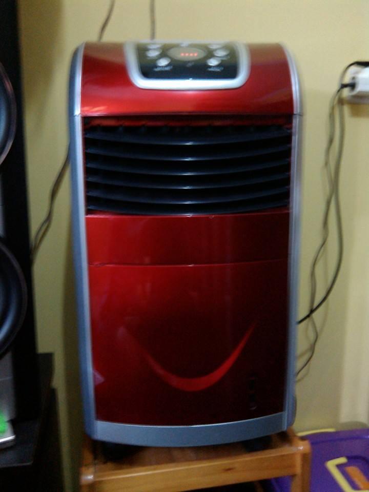 Air Cooler (Kipas Angin) G-8 Great Warna Merah, Kondisi Gress