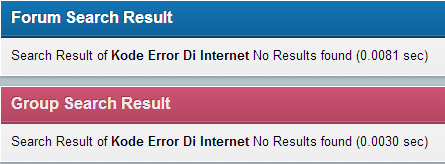 Kode Error Di Internet