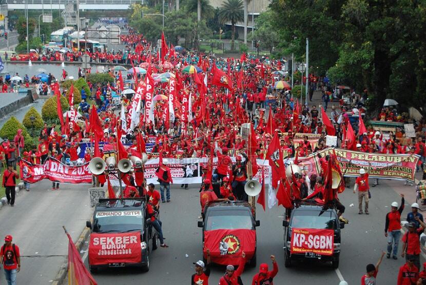 Galeri Foto Memperingati Hari Buruh (May Day 2014) dari Berbagai Negara