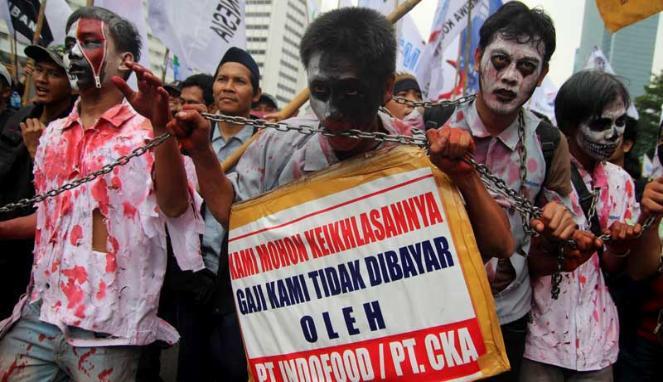 Galeri Foto Memperingati Hari Buruh (May Day 2014) dari Berbagai Negara