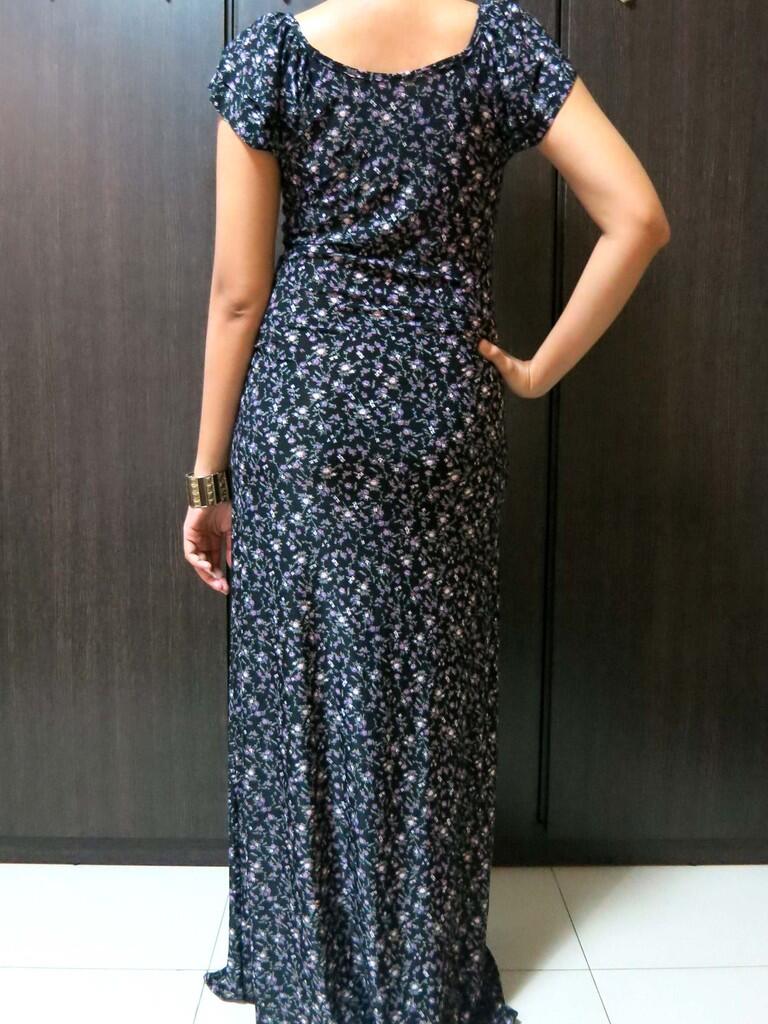 Flower Long Dress