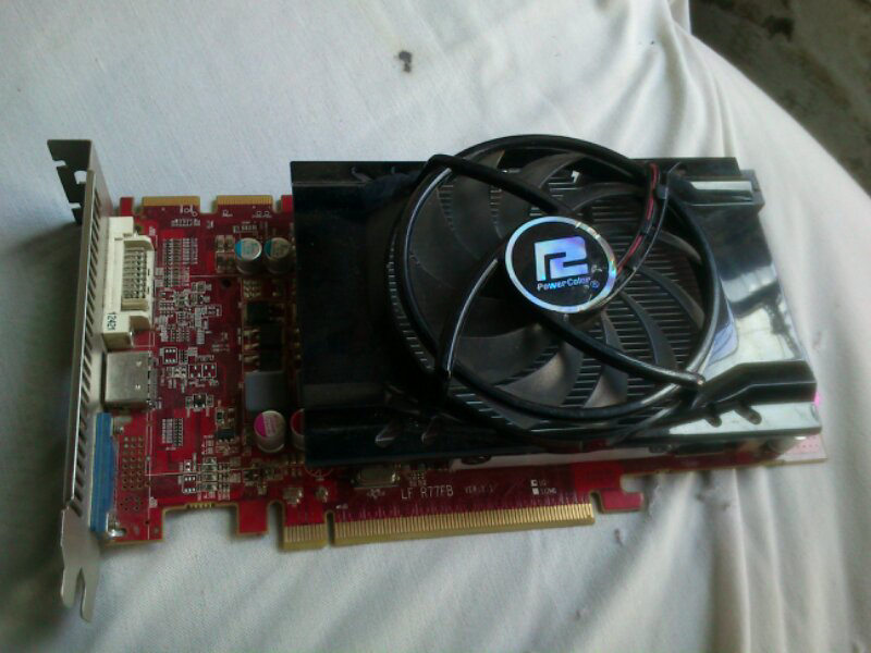 Power color HD 4850 1gb ddr5 artifak ringan, tawar aja