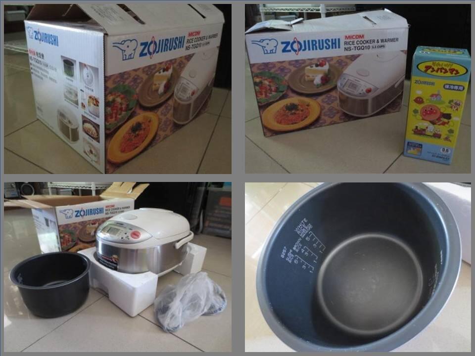 Rice cooker Zojirushi mulus lengkap borongan expat jual cepat murah nego