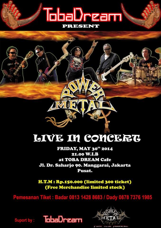 >>POWERMETAL<< Live In Concert Jakarta