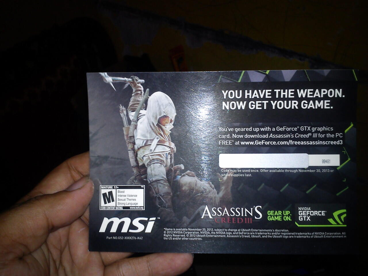 Gigabyte gtx 760 bonus 1kupon game ory asc 3 dan copy game sepuasnya