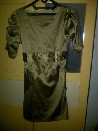 garage sale dress longdress, blouse, sepatu