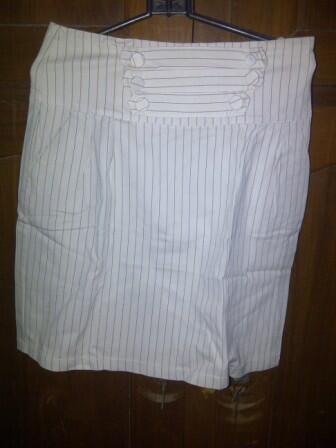 garage sale dress longdress, blouse, sepatu