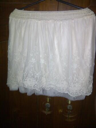 garage sale dress longdress, blouse, sepatu