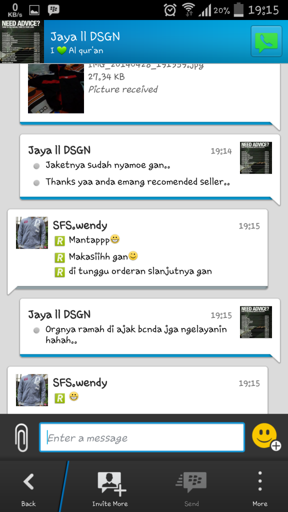 Testi Buyer SFS.Wendy :D