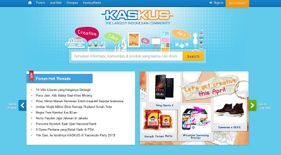 Tampilan Website Kaskus dari masa ke masa