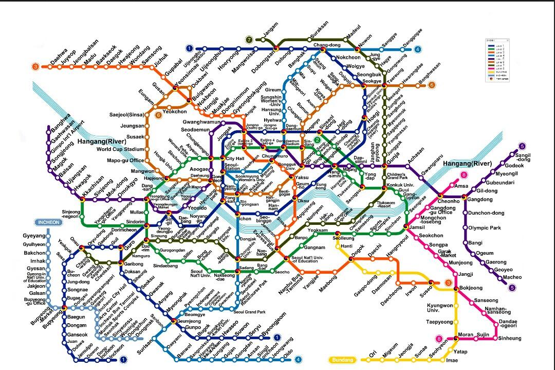 Kecelakaan Kereta bawah tanah (subway) di Seoul!