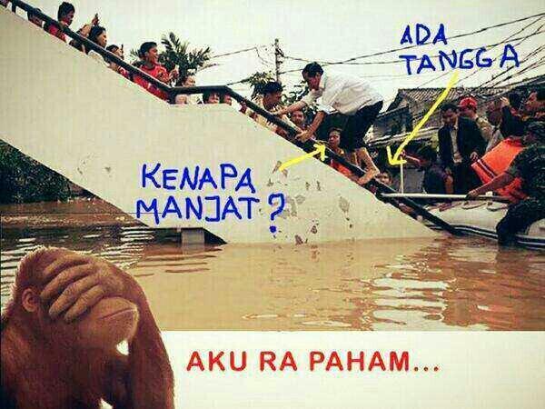 Gubernur DKI Jakarta pilih panjat tembok ketimbang bikin visi misi pencapresannya!