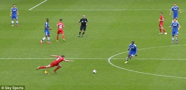 Blunder GERRARD TERPELESET....!! (FUNNY PIC) 