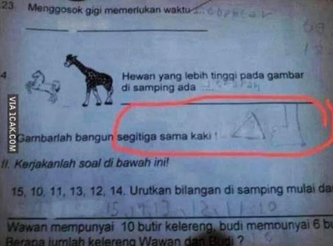 Anak ini benar-benar Jenius...