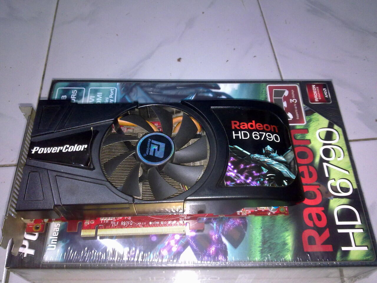 VGA POWERCOLOR 6790 1gb 256bit (SOLO)