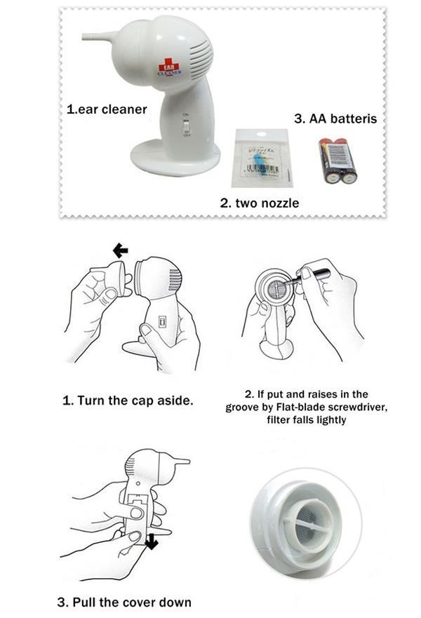 ::: WAXVAC EAR VACUM CLEANER - PENYEDOT KOTORAN TELINGA ::