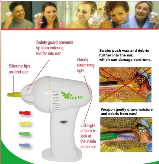 ::: WAXVAC EAR VACUM CLEANER - PENYEDOT KOTORAN TELINGA ::