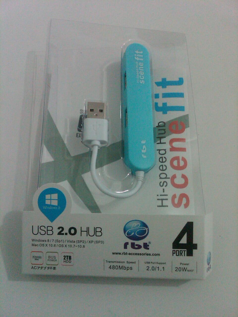 USB HUB 4PORT RBT SCENE FIT