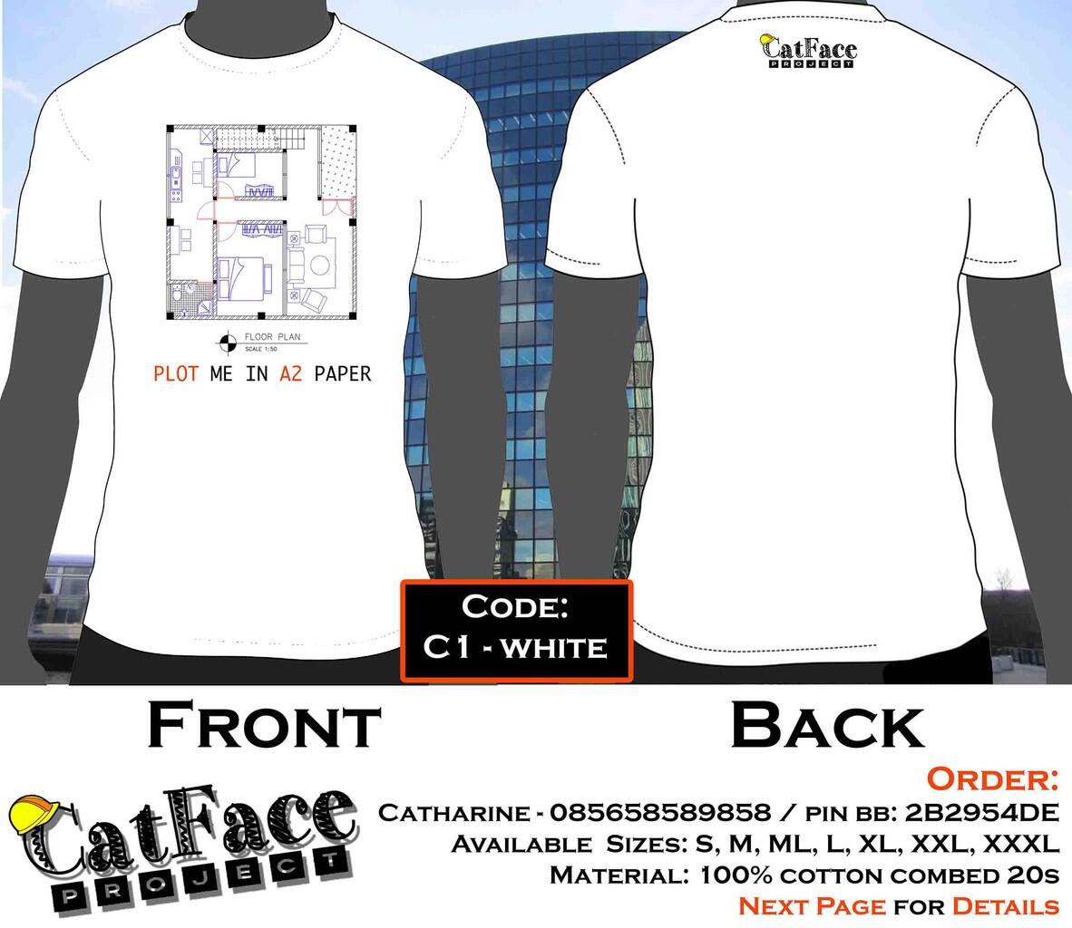 JUAL KAOS DESAIN ARSITEKTUR