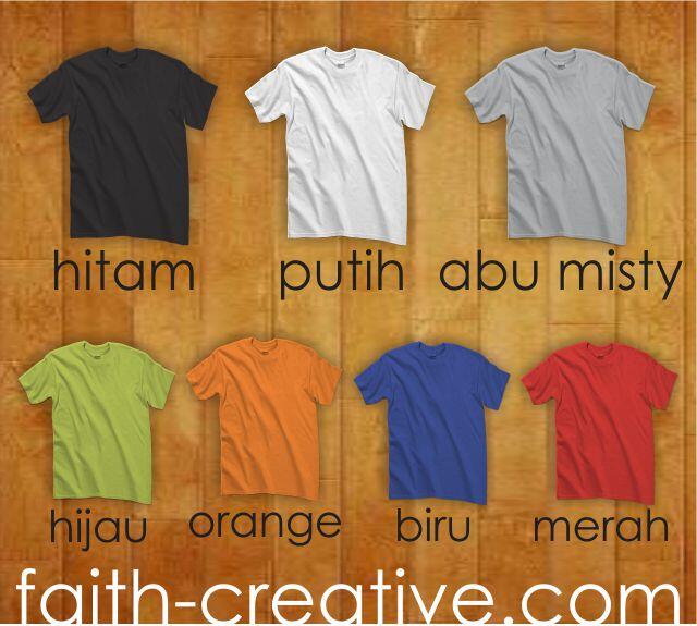 Terjual JUAL kaos baju rohani kristen / katolik desain 