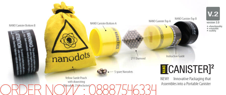 ░▒▓█ NANODOTS - MAGNETIC CONSTRUCTORS █▓▒░ INOVASI BARU ABAD 21 ░ PERTAMA DI KASKUS ░