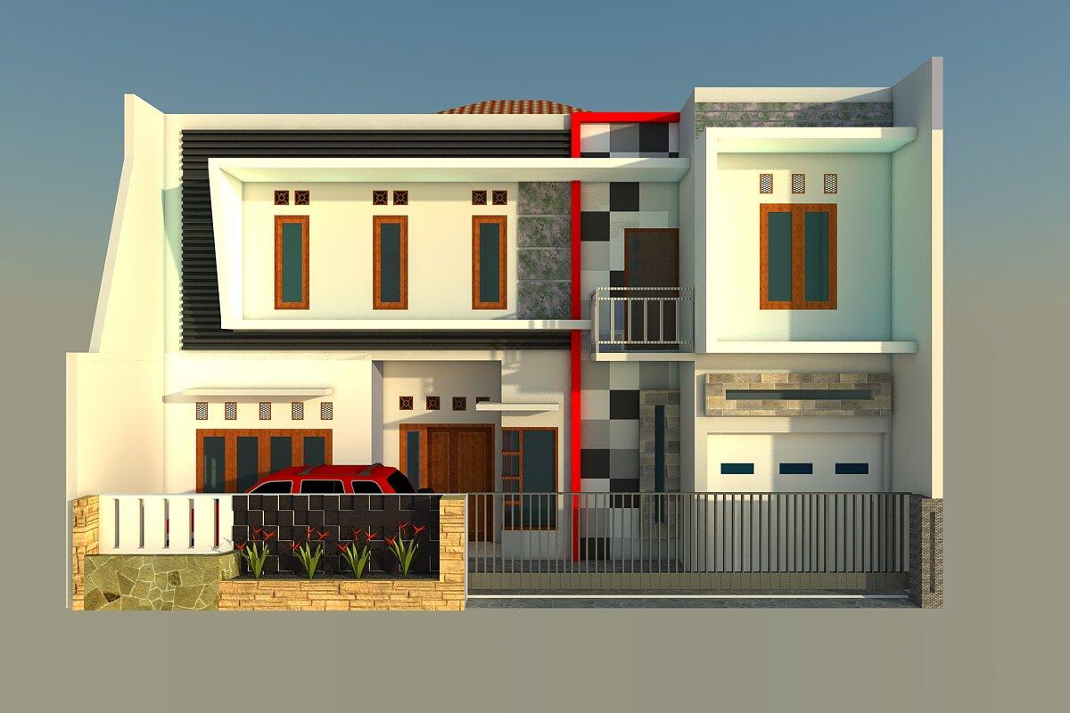 Terjual Desain 3D Rumah Minimalis Arsitektur Di Bandung Harga