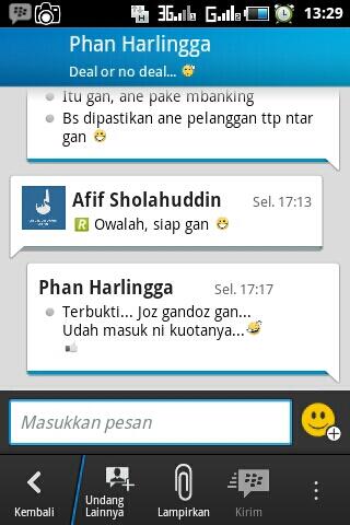 >>> Testimonial Agan asmapk <<<