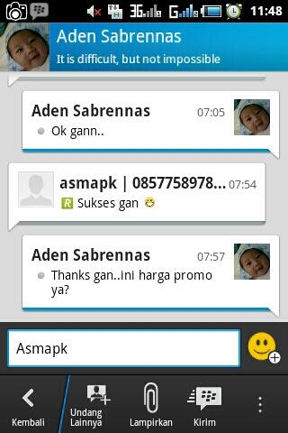 >>> Testimonial Agan asmapk <<<