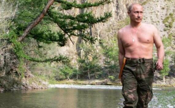 Aksi Telanjang Dada Putin Jadi Olok-olokan Obama