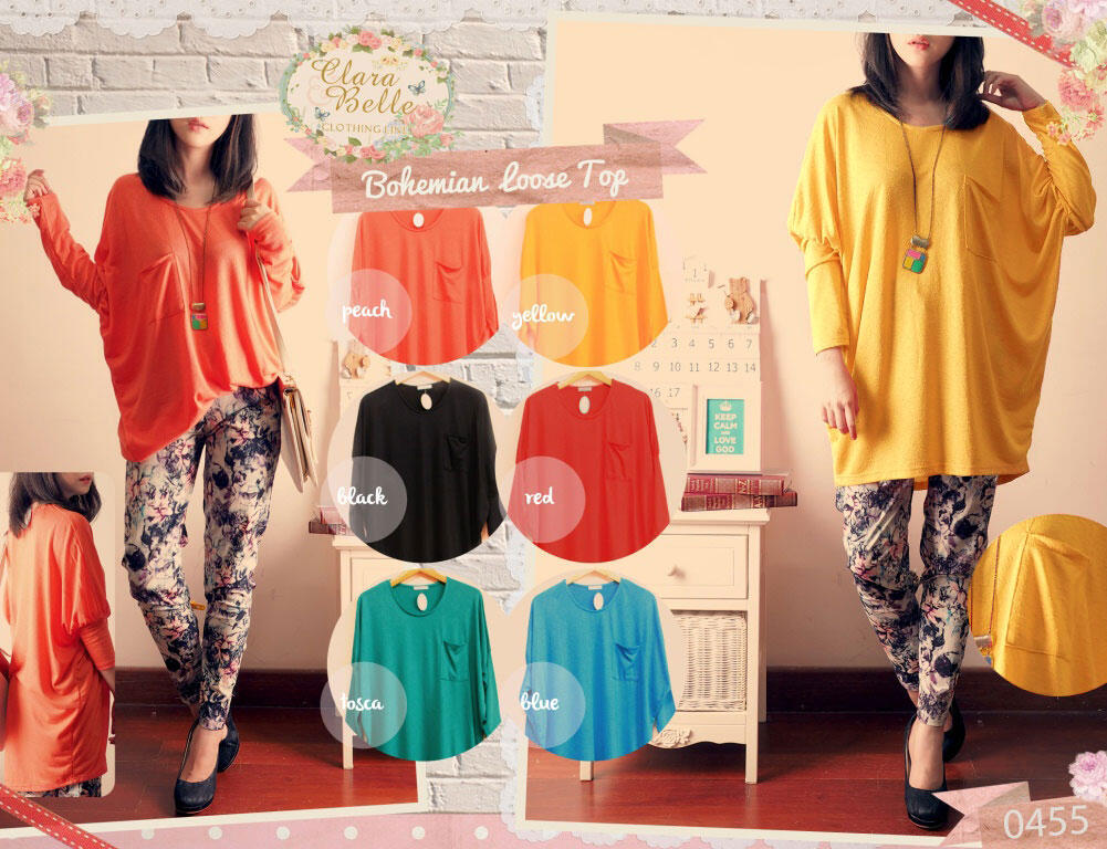 Bohemian Pocket Loose Top