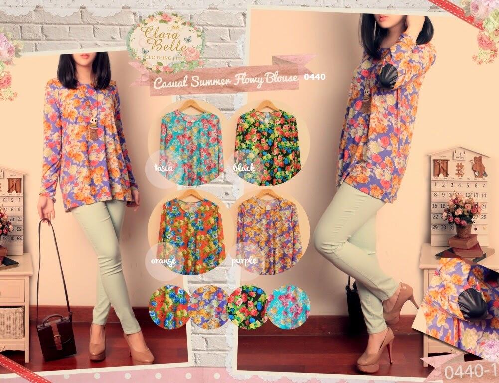 Casual Summer Flowy Blouse