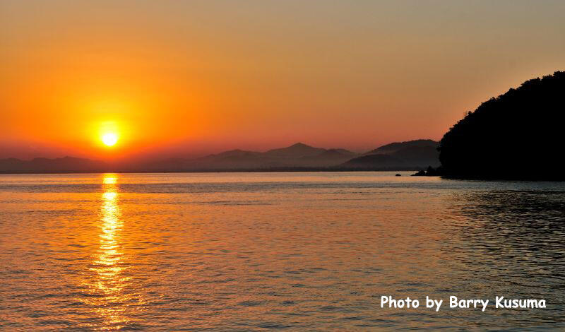 ask gan tentang cara foto sunset dan sunrise