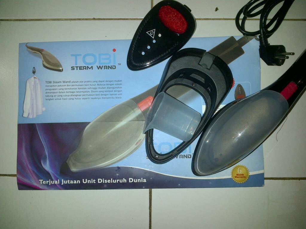 Setrika uap tobi steam wand
