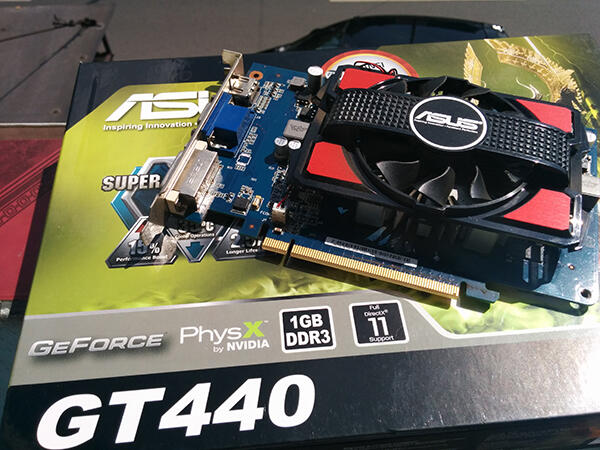 VGA ASUS GT440 1GB DDR3 - garansi panjang