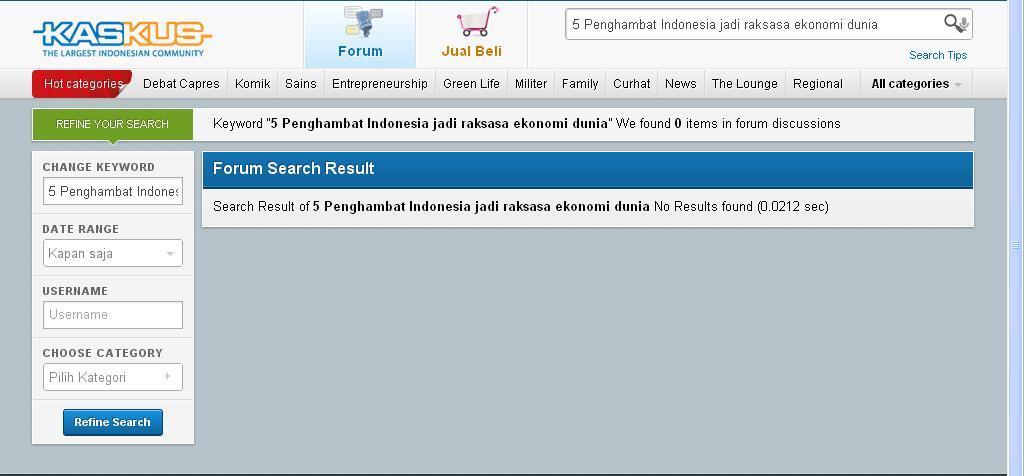 &#91;Trit Persatuan, No BB&#93; 5 Penghambat Indonesia jadi raksasa ekonomi dunia