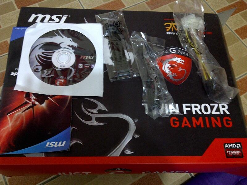 MSI R9 280X Gaming 3GB DDR5 384Bit Harga murah bandung...!!!!