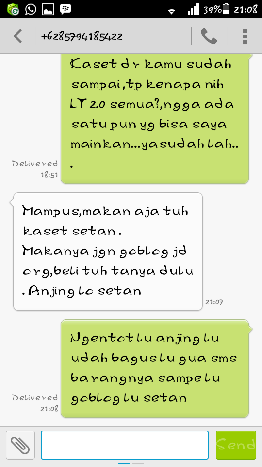 Ane Buyer lalu kenapa ane dibata ama seller???