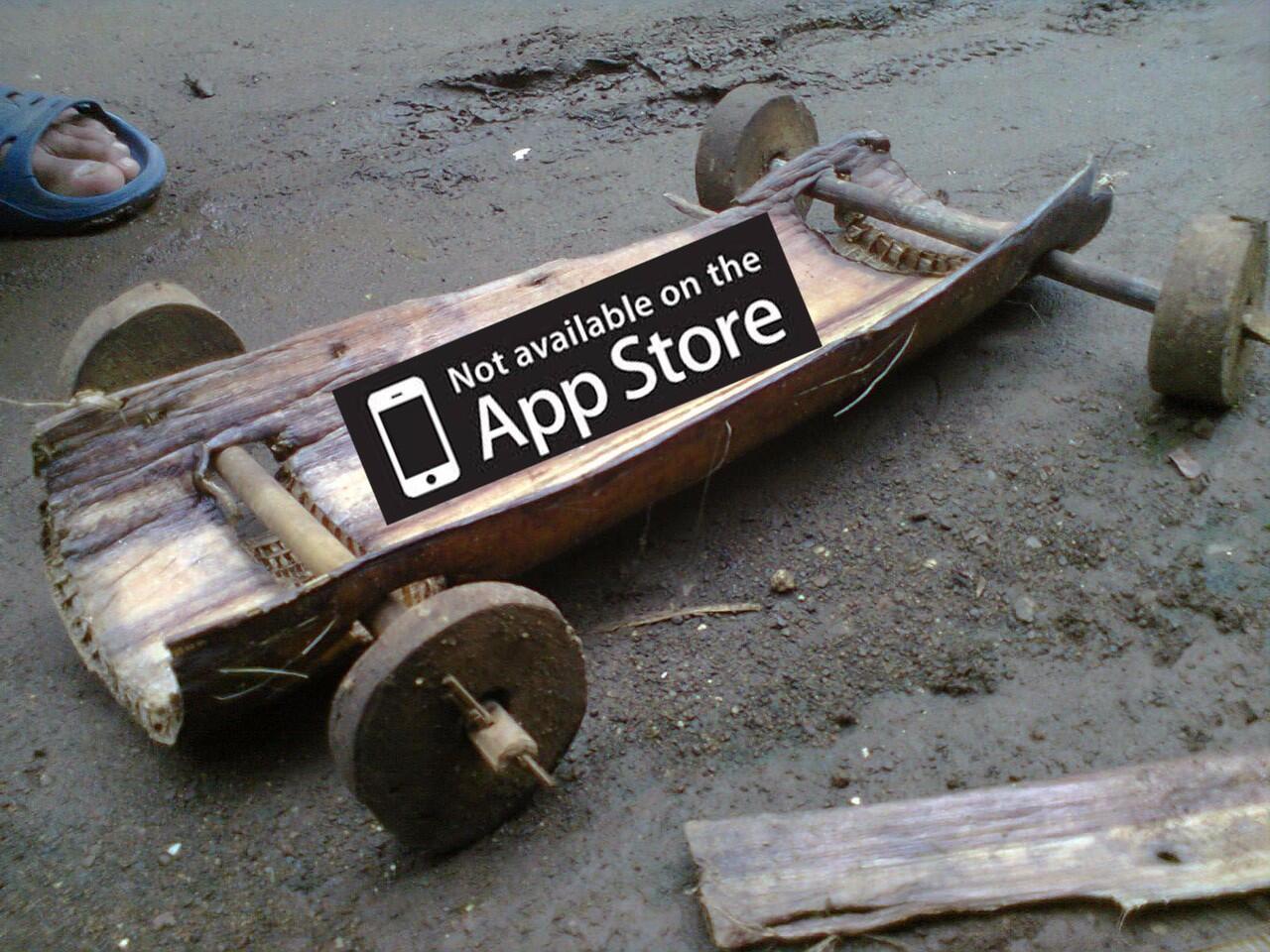 &quot;Not Available on App Store&quot; Versi Indonesia &quot;Mainan Zaman Dulu&quot;