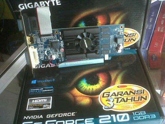 VGA Gigabyte nVidia GeForce 210 1 GB DDR3 new harga murmer