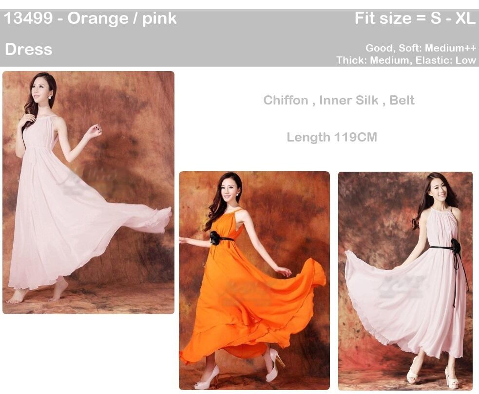 Long Dress, Ready Stock, bisa dropship, no minimum order