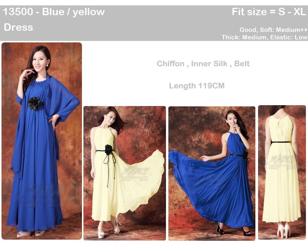 Long Dress, Ready Stock, bisa dropship, no minimum order