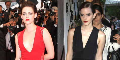 Agan pilih mana? Kristen Stewart atau Emma Watson ?