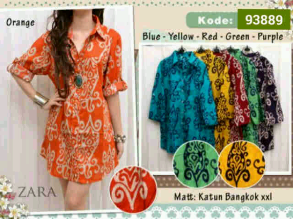 Dress Katun Bangkok
