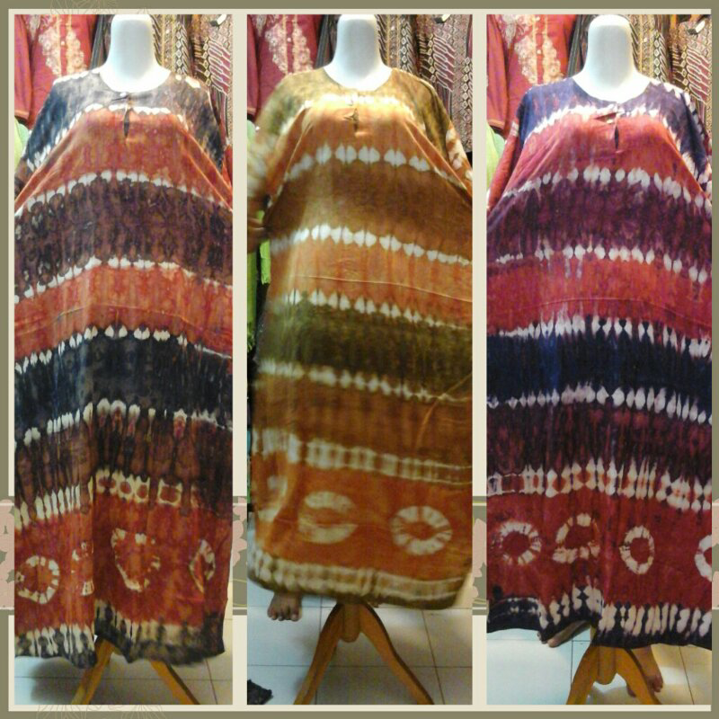 batik print (longdres jumbo)