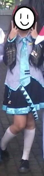 Kostum Hatsune Miku Default